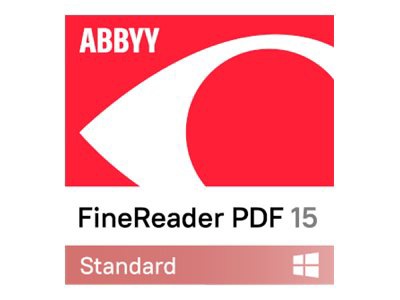 ABBYY FineReader PDF Standard (v. 15) - Per-Seat License (1 year) - 1 workstation