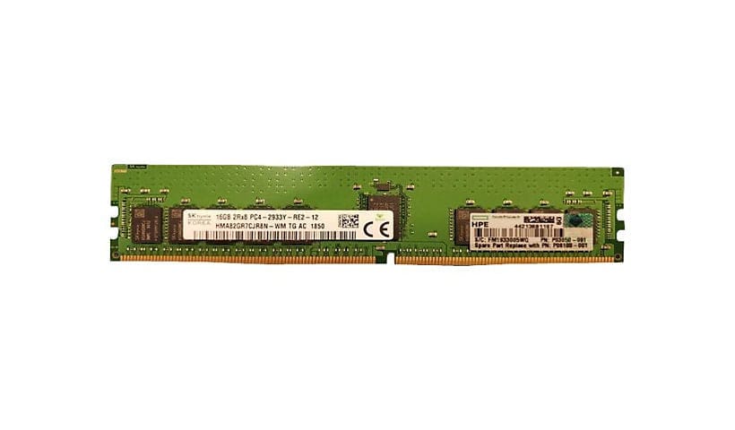 HPE SmartMemory - DDR4 - module - 16 GB - DIMM 288-pin - 2933 MHz / PC4-23400 - registered