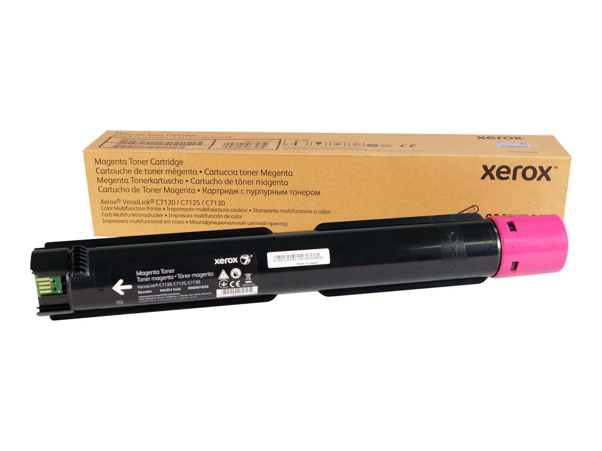 Xerox - magenta - original - toner cartridge