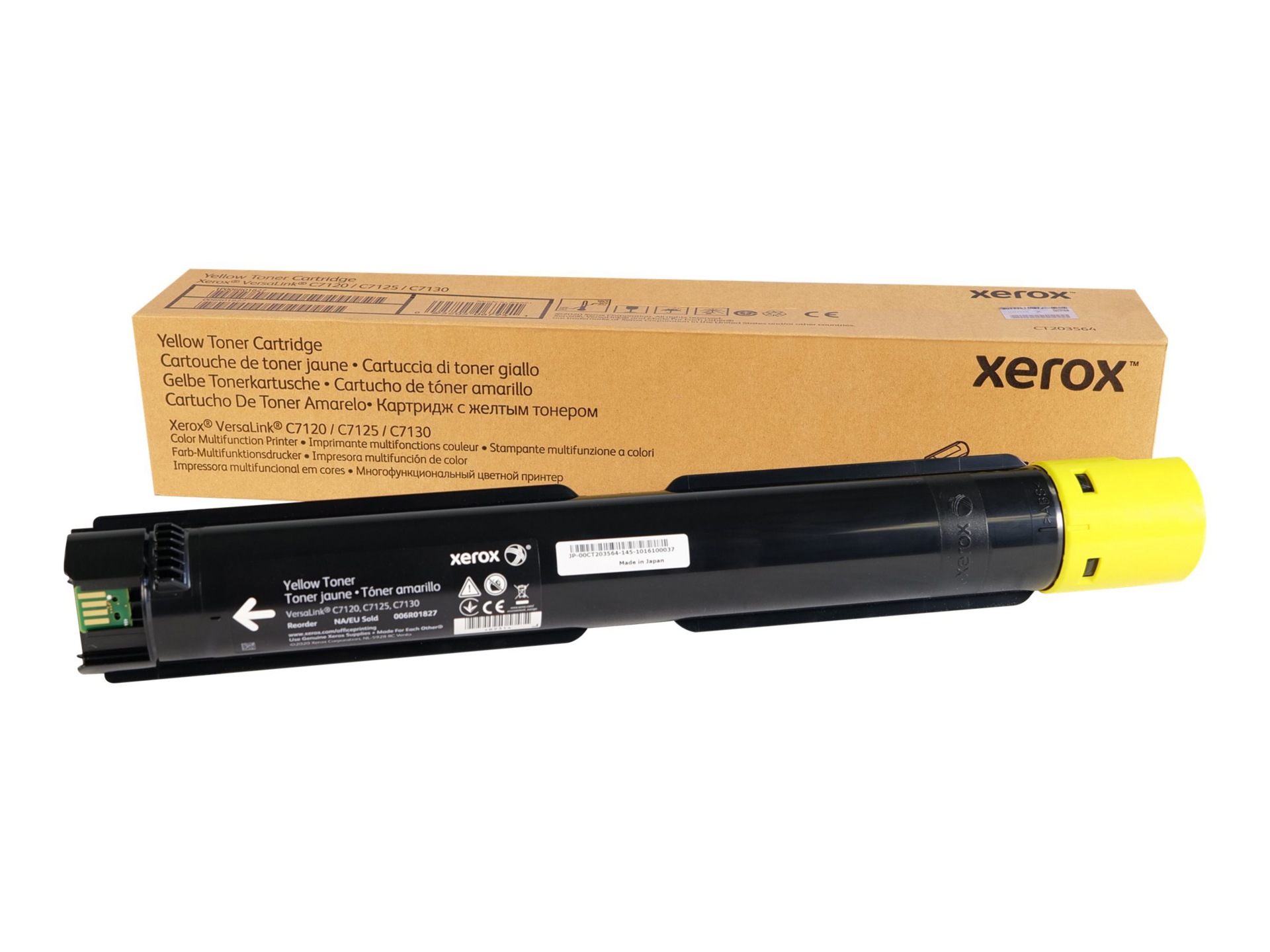 Xerox - jaune - original - cartouche de toner