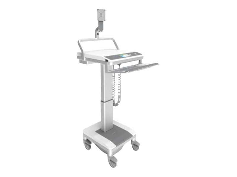Capsa Healthcare V6 Wall Workstation cart - powered - for monitor / CPU / k