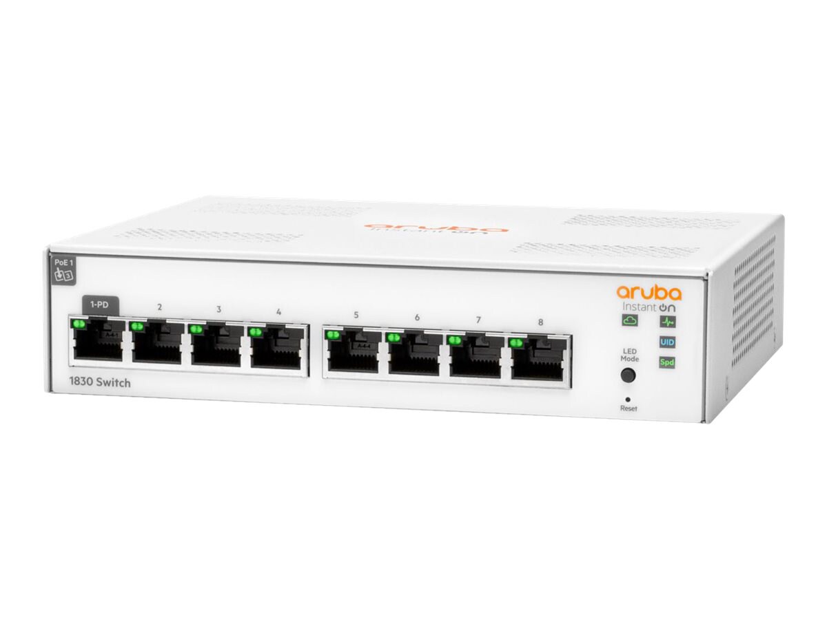 HPE Aruba Instant On 1830 8G Switch - commutateur - 8 ports - intelligent
