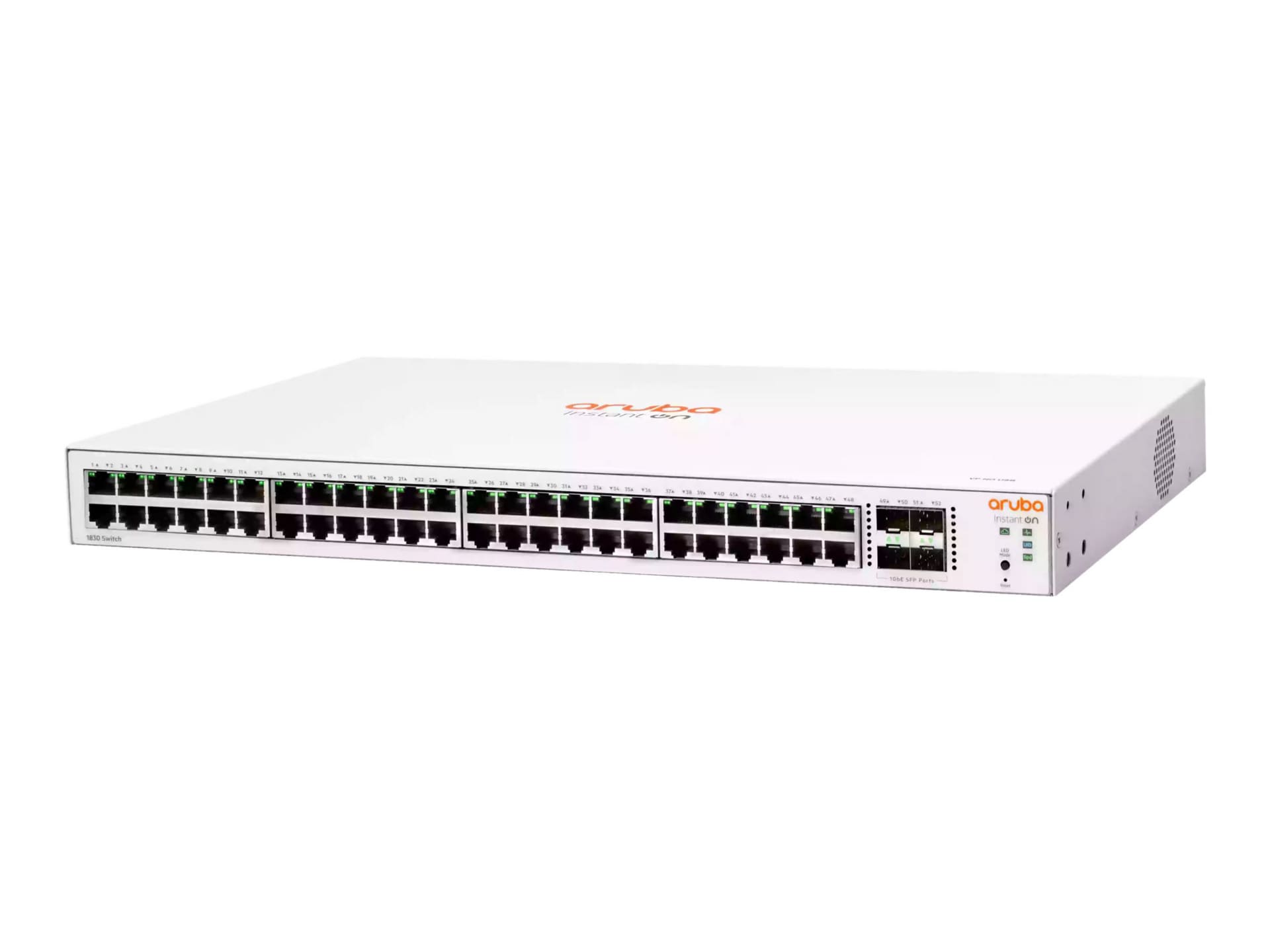 HPE Aruba Instant On 1830 48G 4SFP Switch - commutateur - 48 ports - intelligent - Montable sur rack