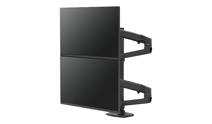 Ergotron LX kit de montage - pour 2 écrans LCD - noir mat
