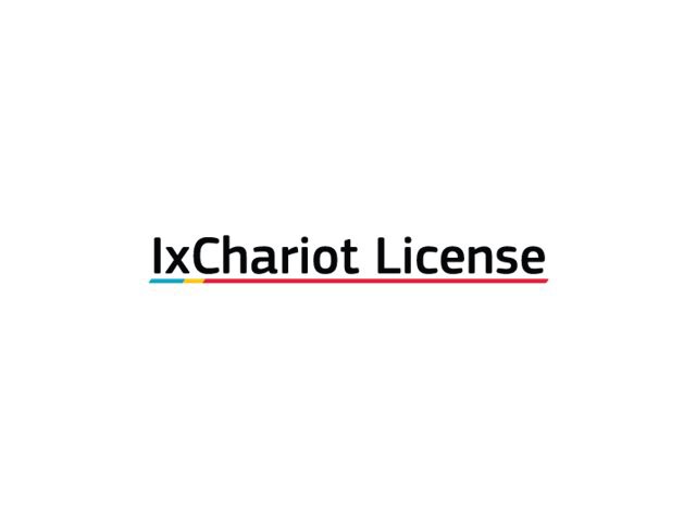 IxChariot Pro - licence - 1 serveur, 1 utilisateur simultané, 10 sondes, 30 tests de paire N2N