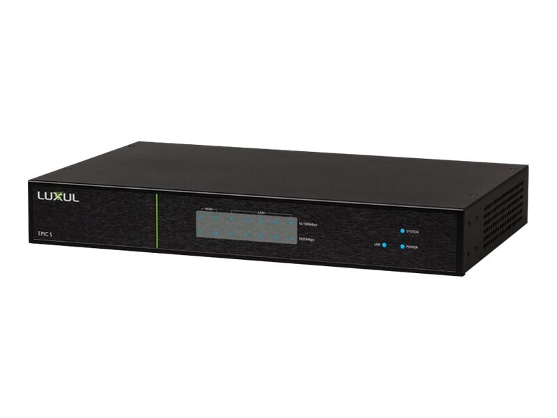 Luxul Epic 5 - router - desktop, rack-mountable