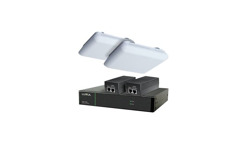 Luxul XWS-2610 - network management device - with 2 x Luxul Wireless Access Points XAP-1610