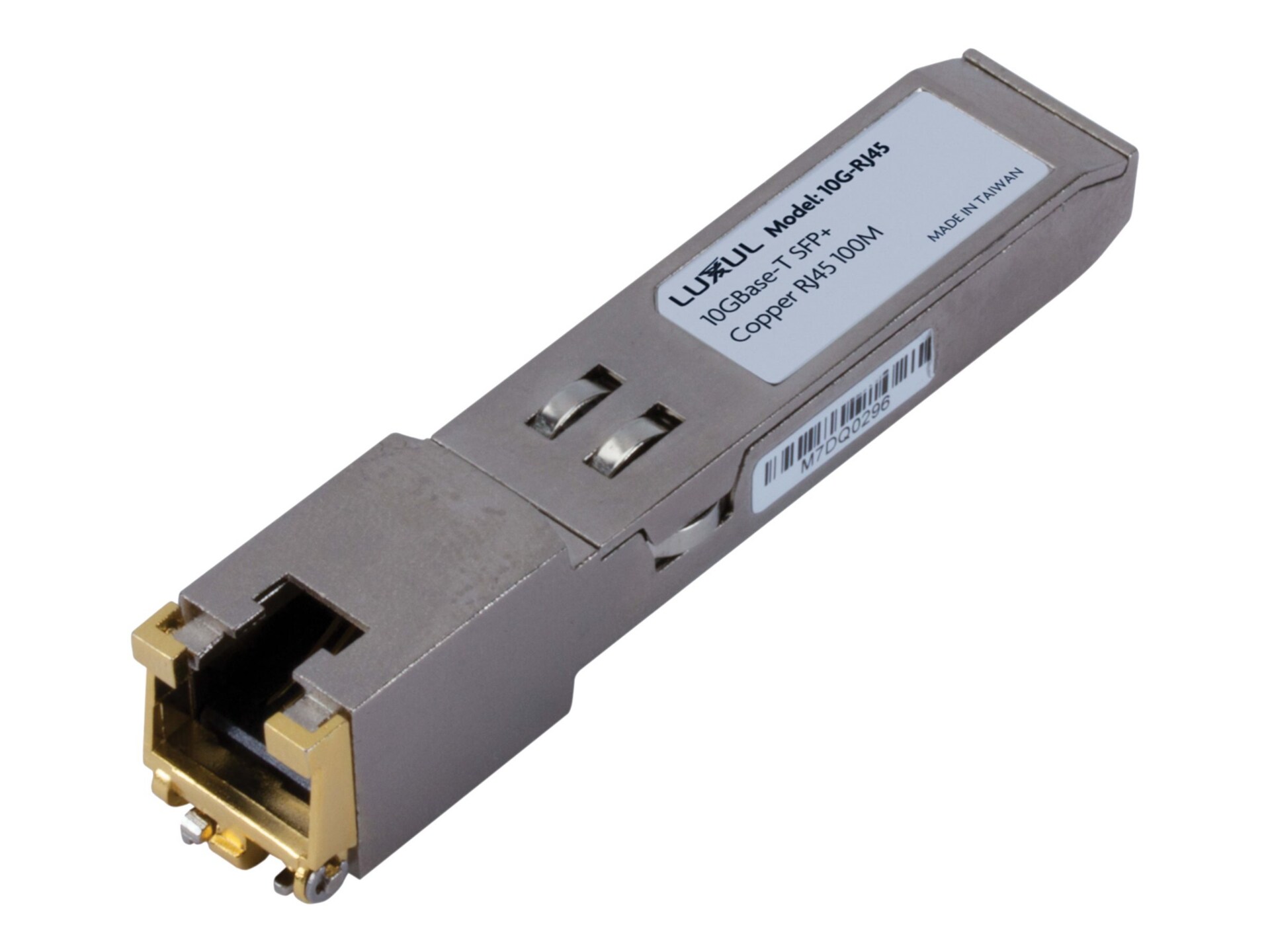 Luxul 10G-RJ45 - SFP+ transceiver module - 10GbE - TAA Compliant