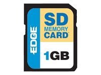 EDGE Digital Media - flash memory card - 1 GB - SD