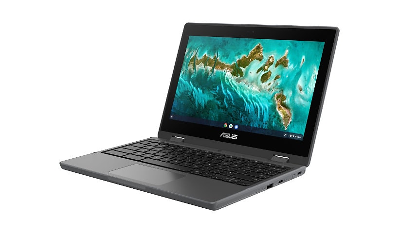 ASUS Chromebook Flip CR1 CR1100FKA-YZ142T-L - 11.6" - Celeron N5100 - 4 GB RAM - 32 GB eMMC - 4G