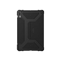 UAG Case for Samsung Galaxy Tab S8 Plus (12.4-in)(SM-X800 &amp; SM-X806) - Metropolis SE Black - flip cover for tablet