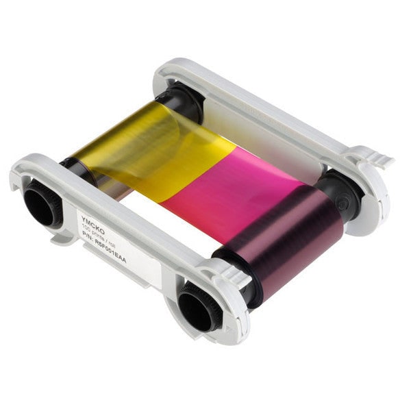 Evolis - YMCKO - print ribbon (color)