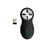 Kensington Wireless Presenter presentation remote control - black - TAA Com