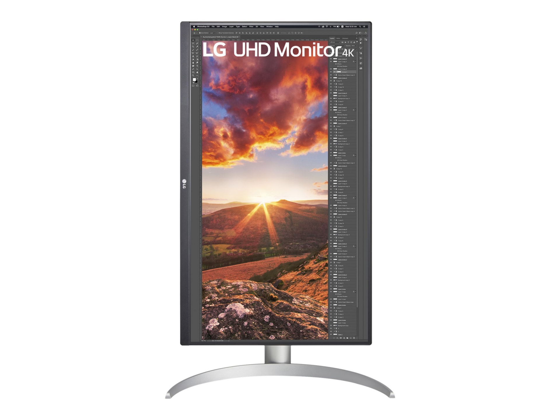 LG 27UP850N-W - LED monitor - 4K - 27" - HDR