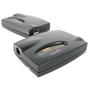 StarTech.com 2 Port Bus Powered USB 1.1 over Cat 5 Extender - 165 ft / 50 m
