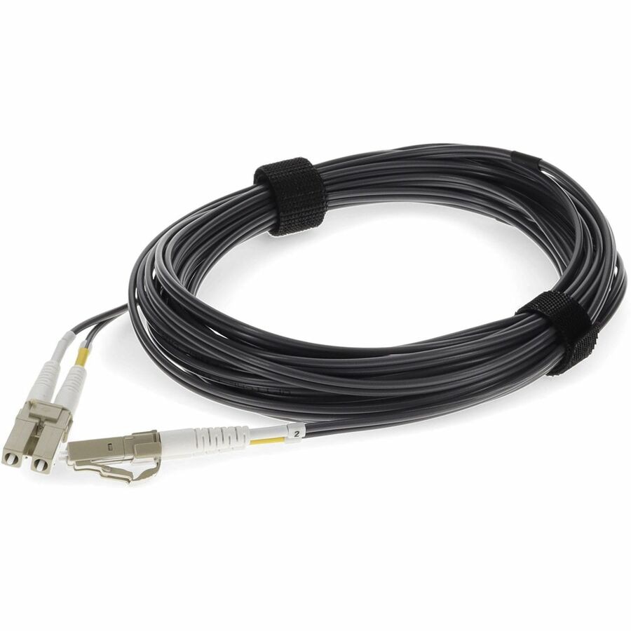 Proline 5m LC to LC Gray OM4 Duplex OFNR (Riser-Rated) Fiber Patch Cable