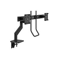 Humanscale M8.1 Dual Monitor Arm with Crossbar and Handle
