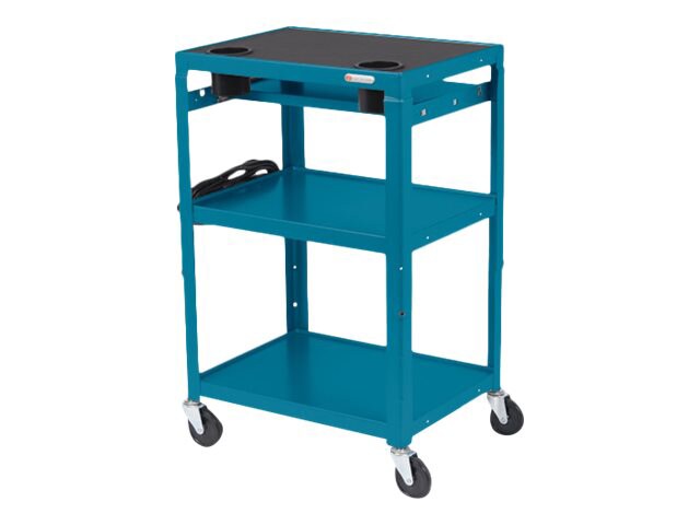 Bretford MIC MICA6 - cart - for notebook / tablet - pacific blue