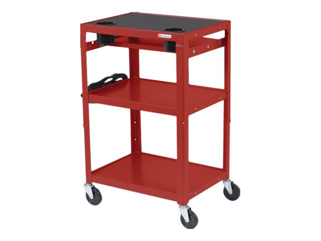 Bretford MIC MICA6 - cart - for notebook / tablet - red