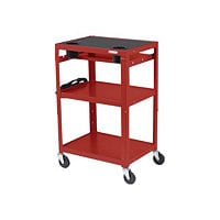 Bretford MIC MICA6 - cart - for notebook / tablet - red