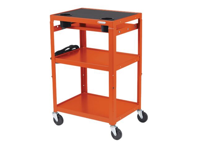 Bretford MIC MICC6 - cart - for notebook / tablet - tangerine