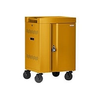 Bretford Cube Mini TVCM20PAC chariot - pour 20 tablettes / notebooks - jaune moutarde