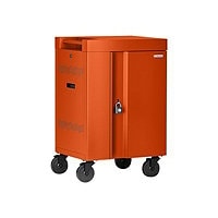 Bretford Cube Mini TVCM20PAC cart - for 20 tablets / notebooks - tangerine
