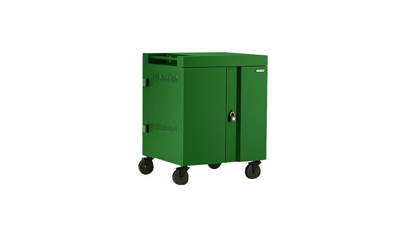 Bretford Cube TVC32PAC cart - for 32 tablets / notebooks - grass