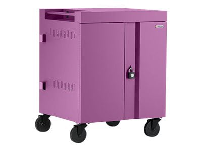 Bretford Cube TVC32PAC-ORC cart - for 32 tablets / notebooks - orchid
