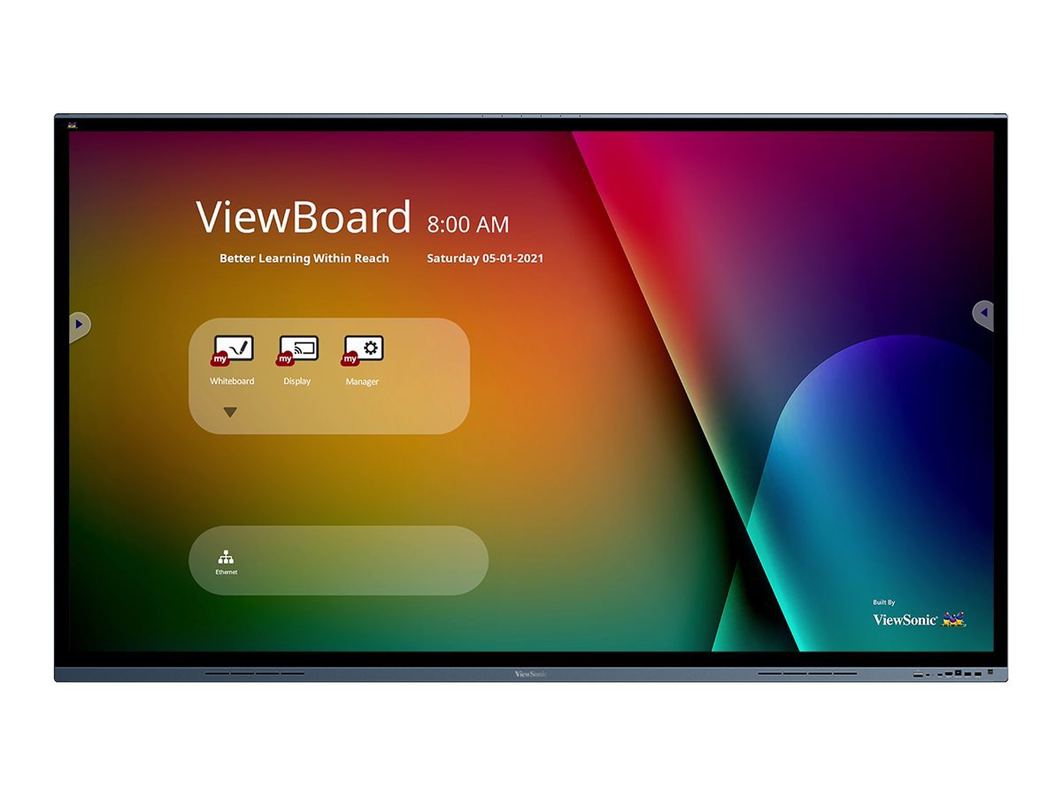ViewSonic ViewBoard IFP8662 - 4K UHD Interactive Display with Integrated So