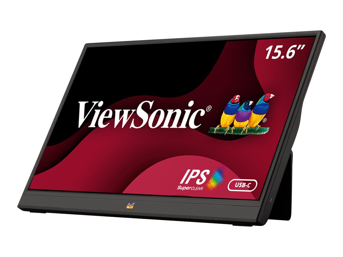 ViewSonic VA1655 - 1080p Portable Monitor USB-C, Mini HDMI, IPS, Built in S