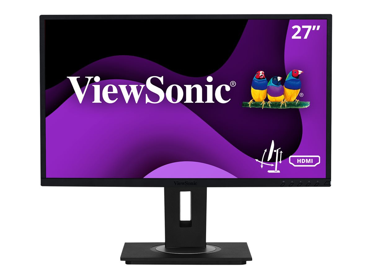 ViewSonic Ergonomic VG2748a - 1080p IPS Monitor with HDMI, DisplayPort, USB