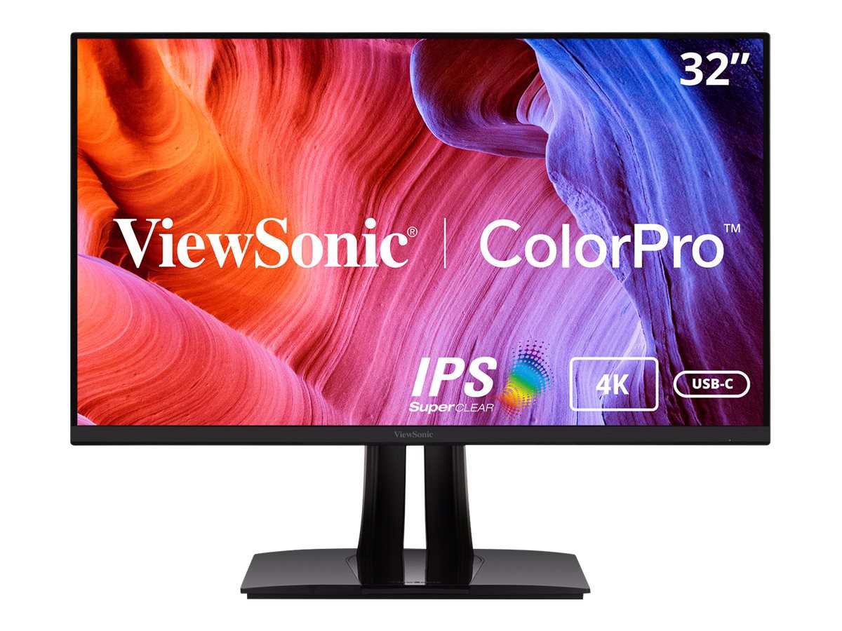 ViewSonic ColorPro VP3256-4K - 4K UHD Ergonomic IPS Monitor Pantone Validat