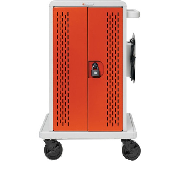 Bretford 24 Bay CORE M Cart - Tangerine