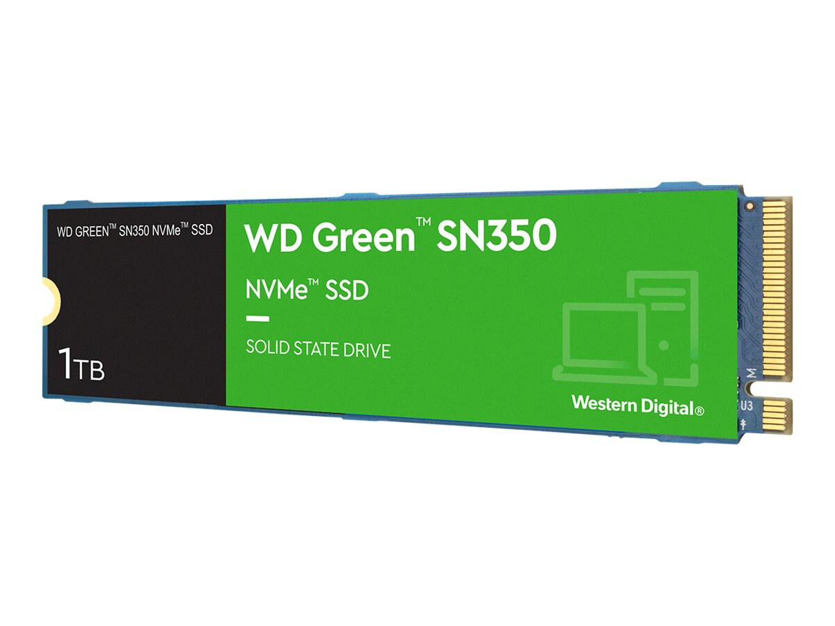 WD Green SN350 NVMe SSD WDS100T3G0C - SSD - 1 TB - PCIe 3.0 x4 (NVMe