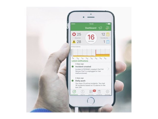 Subscription, Ecostruxure IT Expert, 5 years, 25 nodes, Remote monitoring a