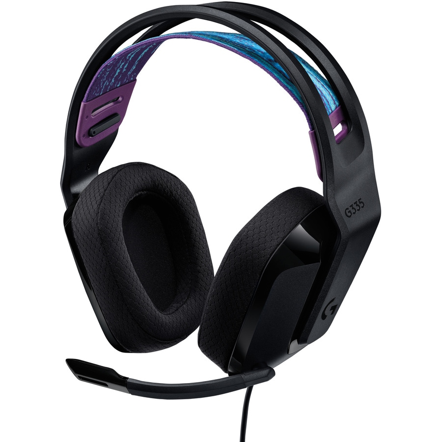 Thumbnail 2 of 11 for Logitech G335 Wired Gaming Headset - Black