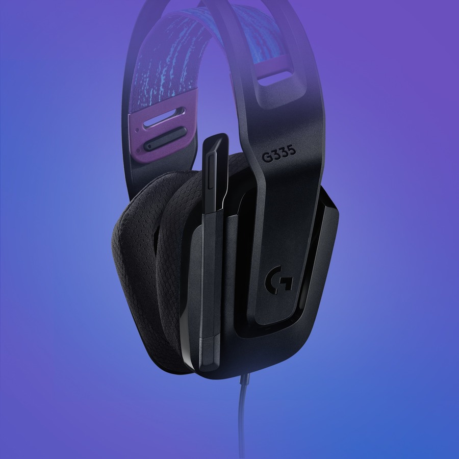 Thumbnail 6 of 11 for Logitech G335 Wired Gaming Headset - Black