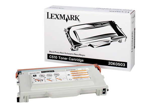 Lexmark C510 Black Toner Cartridge