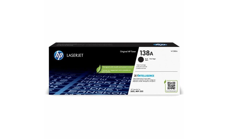HP 138A Original Standard Yield Laser Toner Cartridge - Black - 1 Each - 1500 Pages