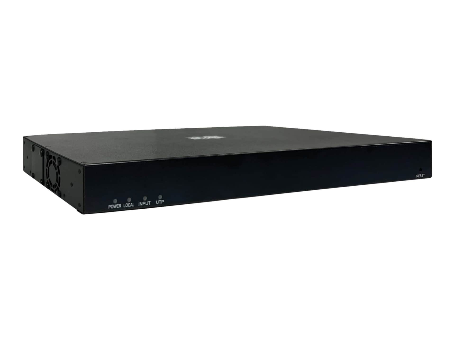 Eaton Tripp Lite Series HDMI over Cat6 Splitter 8-Port - 4K 60 Hz, HDR, 4:4:4, PoC, HDCP 2.2, 230 ft. (70.1 m), TAA -