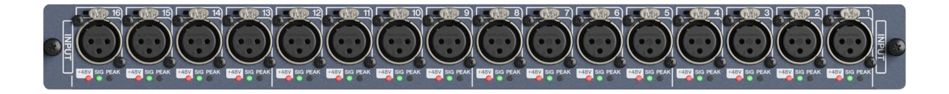 Yamaha 16-Channel Mic/Line Input Audio Interface Card for RIVAGE PM ...