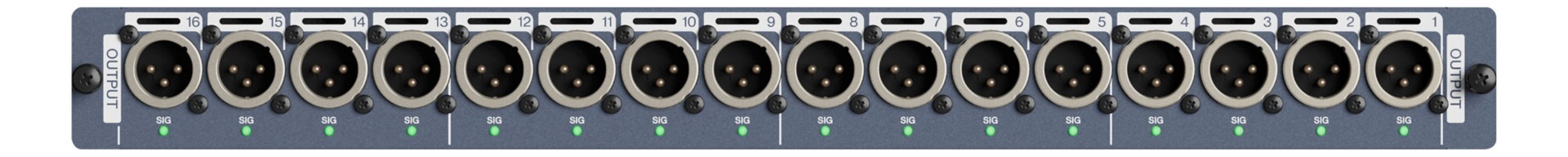 Yamaha 16-Channel Analog Output Audio Interface Card for RIVAGE PM Systems