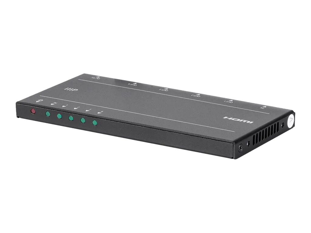 Monoprice Blackbird 4K Pro 1x4 Ultra Slim HDMI Splitter - video/audio split