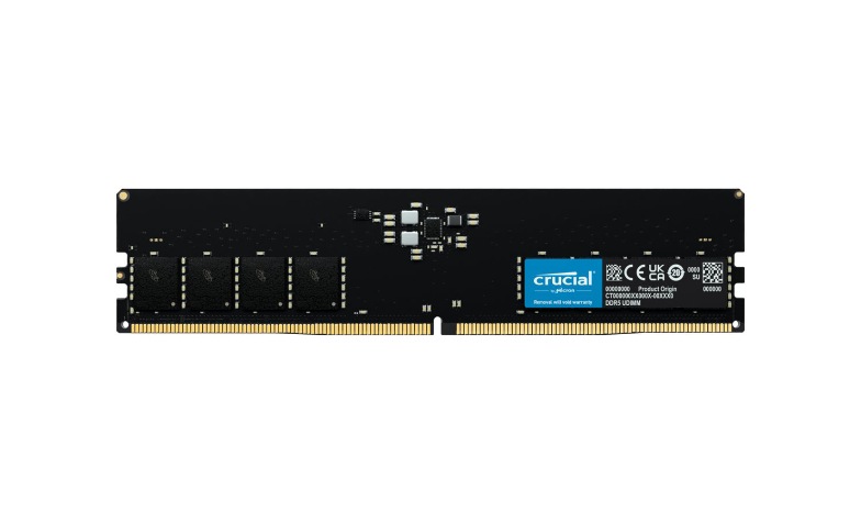 Crucial - DDR5 - module - 16 GB - DIMM 288-pin / PC5-38400