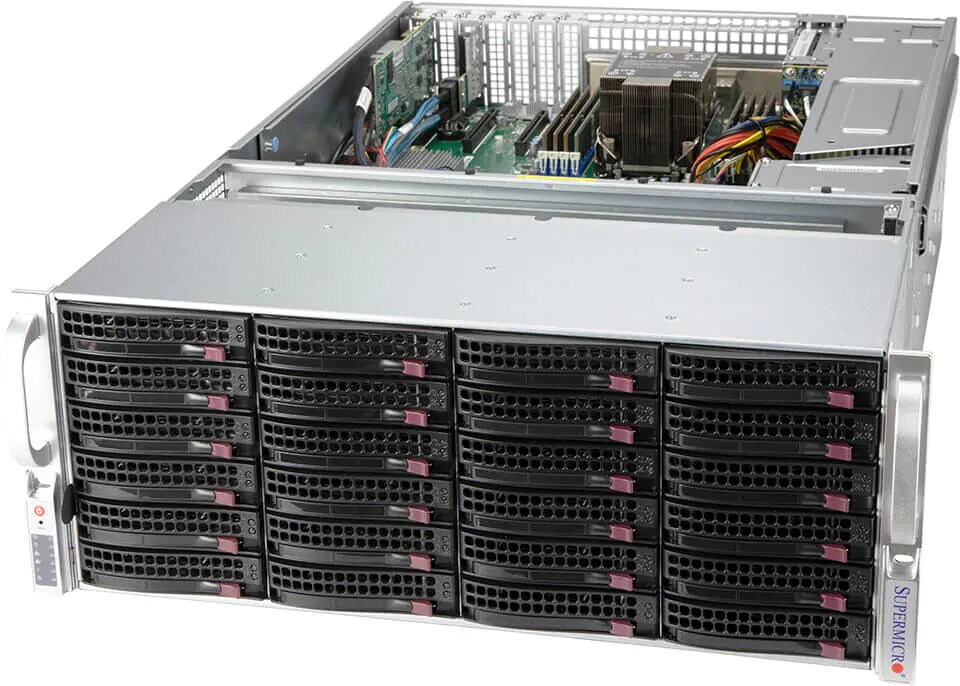 Supermicro UP Storage SuperServer 540P-E1CTR36L - rack-mountable - no CPU - 0 GB - no HDD