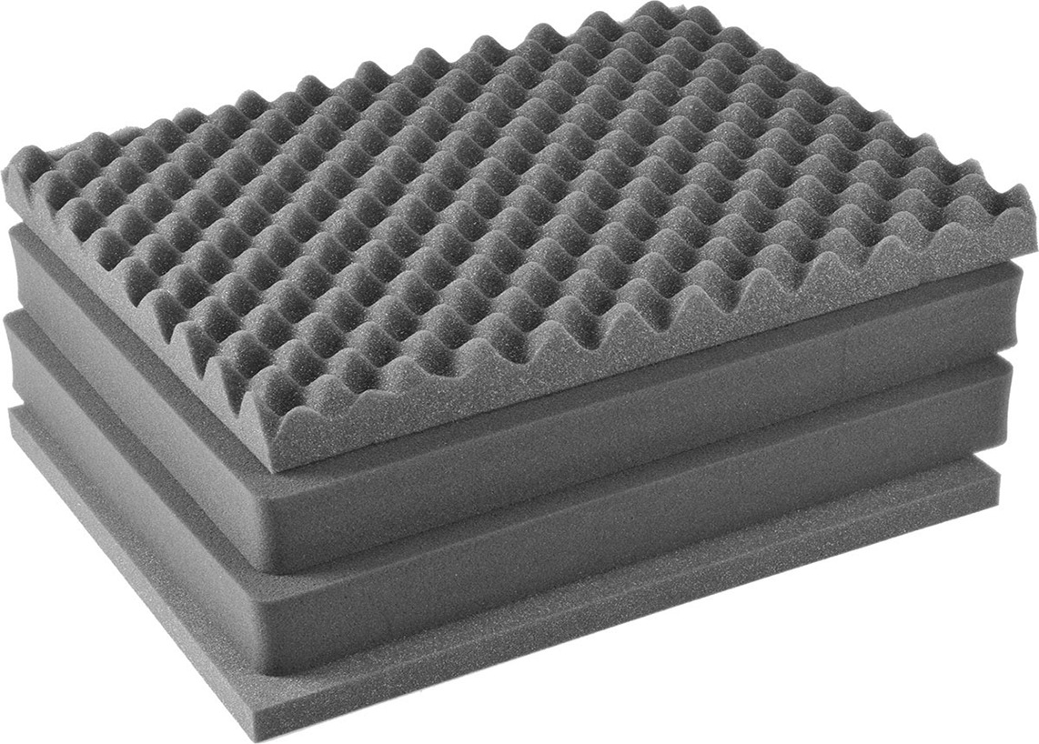 Pelican Pluck Foam Set for 1600 Protector Case - 4 Pieces