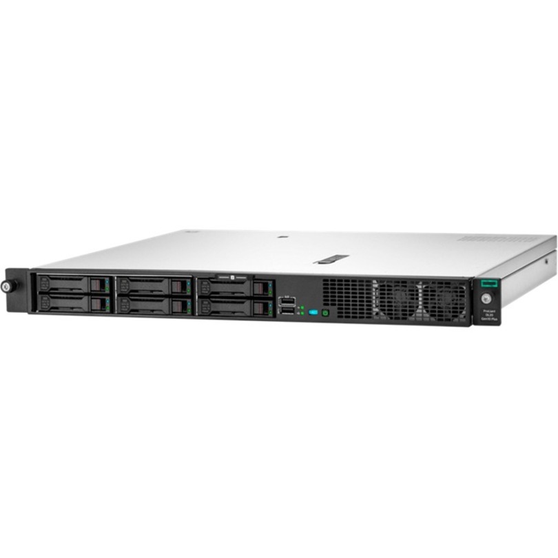 HPE ProLiant DL20 Gen10 Plus Performance - rack-mountable Xeon E-2314 2.8 GHz - 16 GB - no HDD