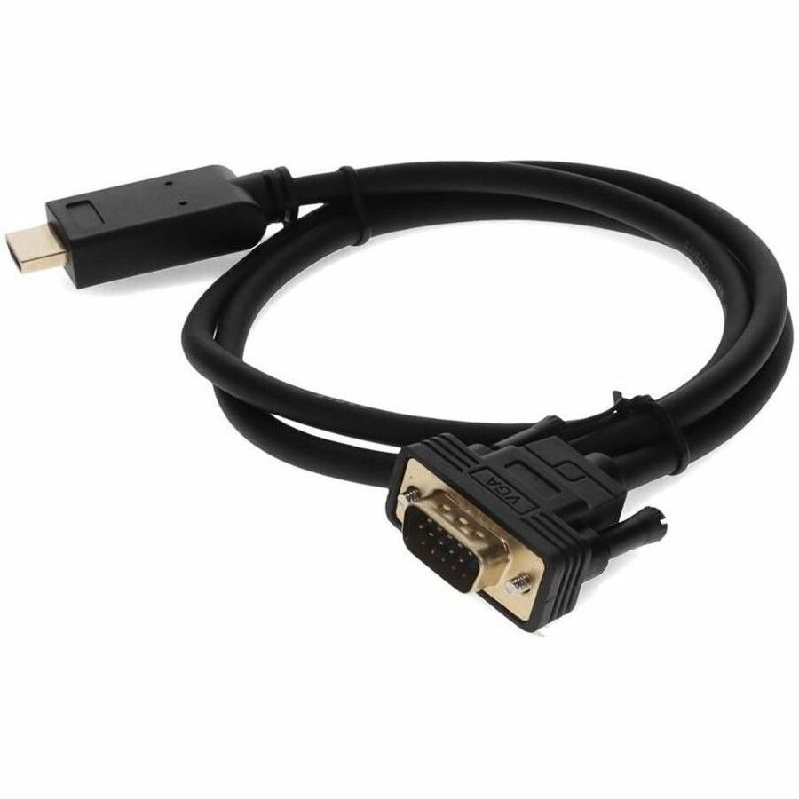 Proline 6ft HDMI 1.3 Male to VGA Male Black Cable For Resolution Up to 1920