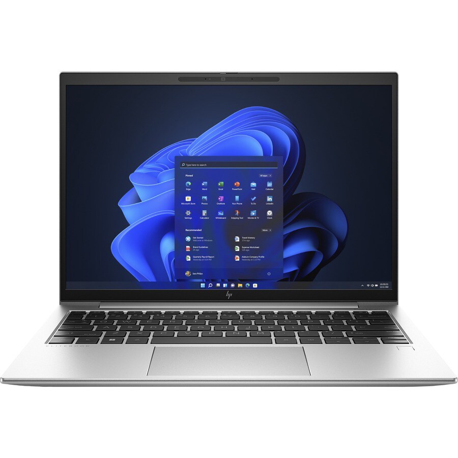 Thumbnail 2 of 16 for HP EliteBook 830 G9 13.3" Notebook - WUXGA - Intel Core i7 12th Gen i7-1265U - 16 GB - 256 GB SSD - English Keyboard
